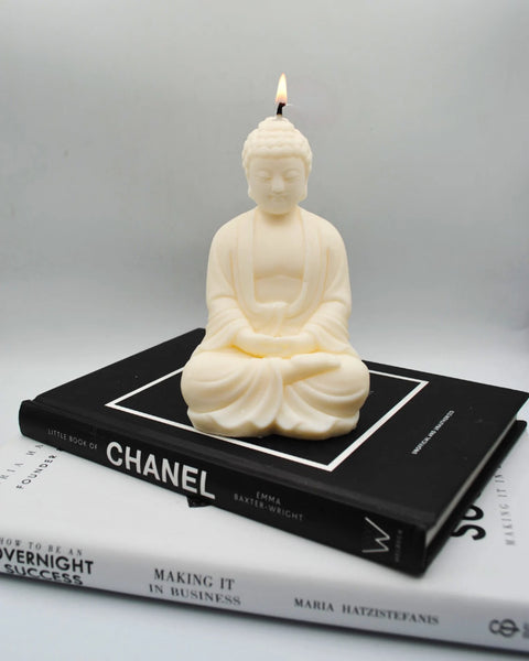 Smello's Meditating Buddha Candle Silicone Mould (SCM 165)