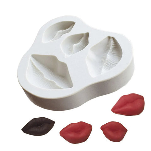 Smello's 3D Lips Silicone Fondant Mould (FB 101)