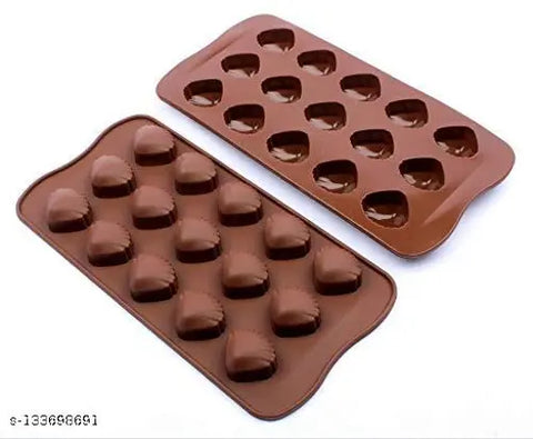 Smello's 15 Cavity Shells Chocolate Silicone Moulds (CHM 122)