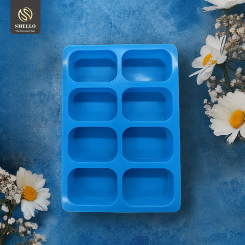 Smello's 8 Cavity Rounded Rectangle Mould (BS 132)