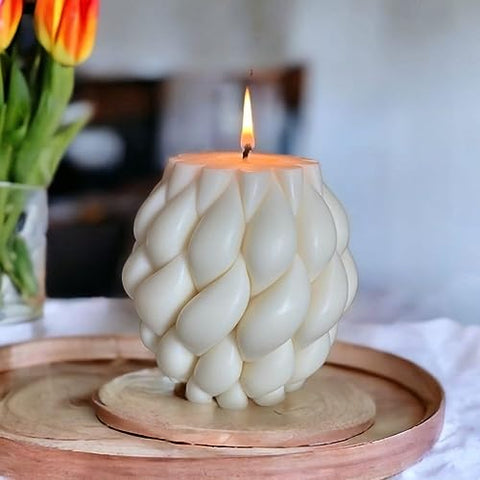 Smello's Knot Ball Candle Silicone Mould (SCM 144)