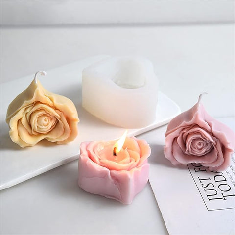 Smello's Love Rose Candle Silicone Mould (SCM 158)