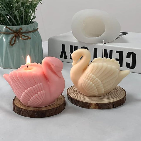 Smello's Swan Candle Silicone Mould (SCM 167)