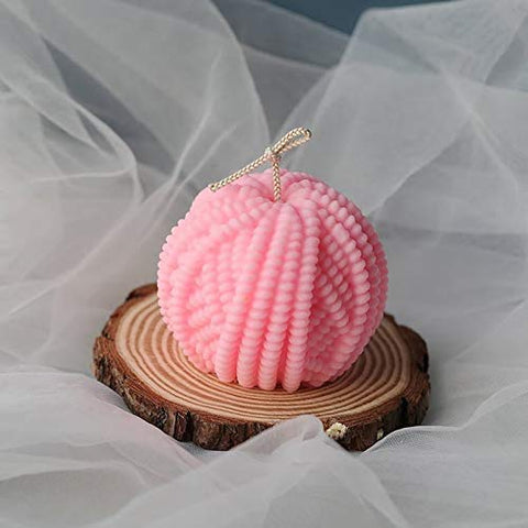 Smello's 3D Woolen Yarn Ball Candle Silicone Mould (SCM 104)