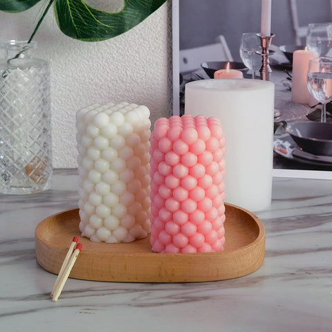 Smello's Bubble Cylinder Candle Silicone Mould (SCM 111)