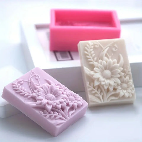 Smello's Single Cavity Carving Silicone Soap Moulds (SC 102)