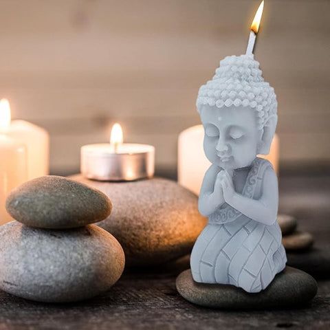 Smello's Namaste Buddha Candle Silicone Mould (SCM 147)