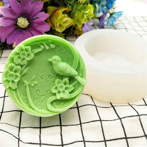 Smello's Bird Silicone Soap Moulds (SC 112)