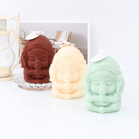 Smello's 3D Ganesh Candle Silicone Mould (SCM 198)