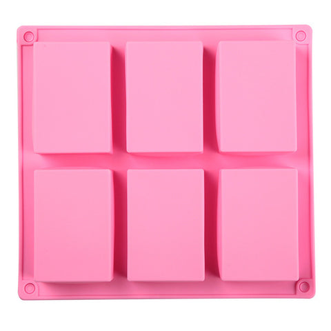 Smello's 6 Cavity Rectangle Silicon Moulds (BS 102)