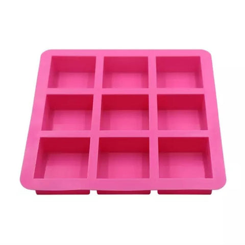 Smello's 9 Cavity Square Shape Silicon Moulds (BS 126)