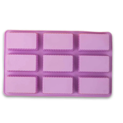 Smello's 6 Cavity Rectangle Silicon Moulds (BS 113)