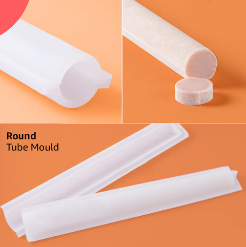 Smello's Round Tube Silicone Mould (TM 101)