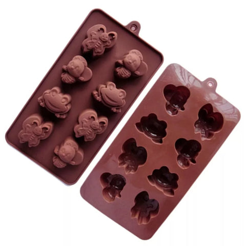 Smello's Cute Animal Chocolate Silicone Moulds (CHM 107)