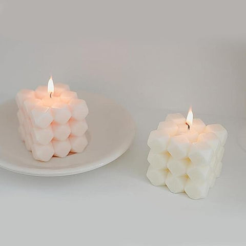 Smello's Dimond Cube Candle Silicone Mould (SCM 113)