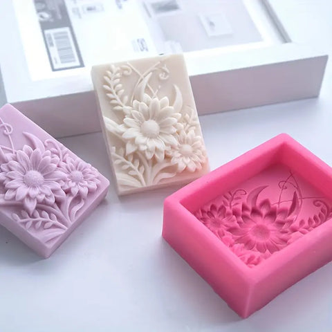 Smello's Single Cavity Carving Silicone Soap Moulds (SC 102)