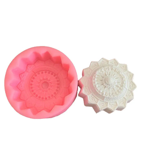 Smello's Vintage Embossed Pattern Silicone Soap Moulds (SC 110)