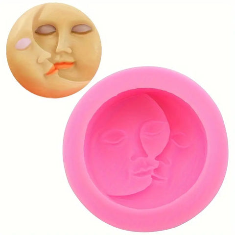 Smello's Sun and Moon Silicone Soap Moulds (SC 116)