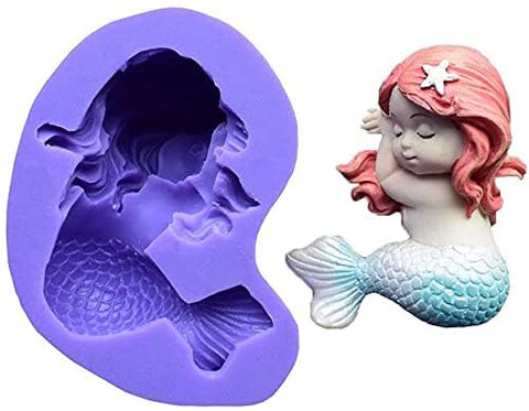 Smello's Baby Mermaid Silicone Soap Moulds (SC 119)