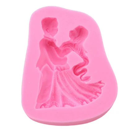 Smello's Dancing Couple Silicone Soap Moulds (SC 123)