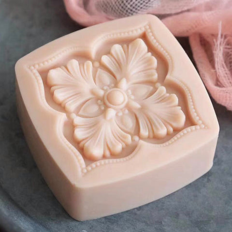 Smello's Square Flower Silicone Soap Moulds (SC 124)