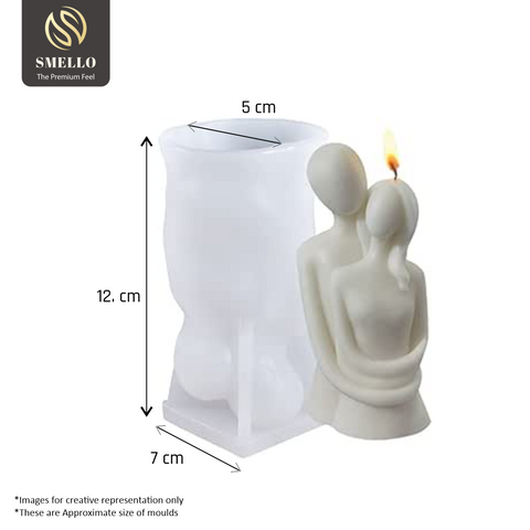 Smello's Couple Candle Silicone Mould (SCM 125)