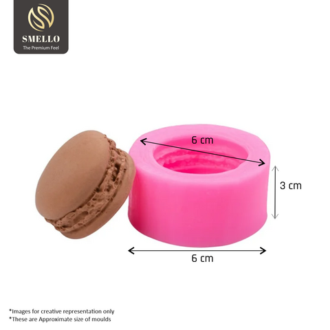 Smello's Macaron Candle Silicone Mould (SCM 137)