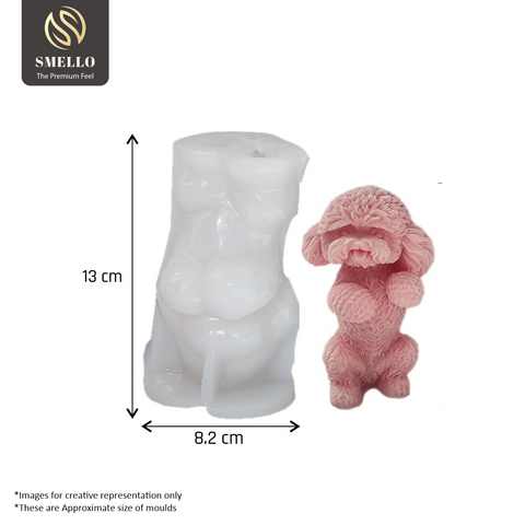 Smello's Dog Candle Silicone Mould (SCM 153)