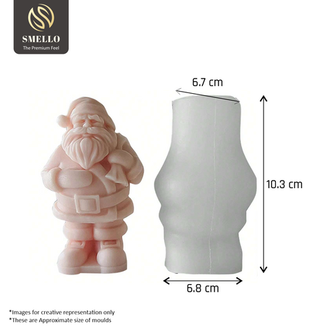 Smello's Santa Gift Candle Silicone Mould (SCM 209)