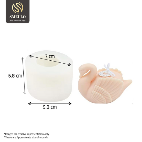 Smello's Swan Candle Silicone Mould (SCM 167)