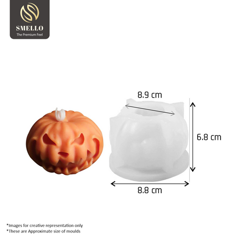 Smello's Halloween Scary Ghost Candle Silicone Mould (SCM 204)