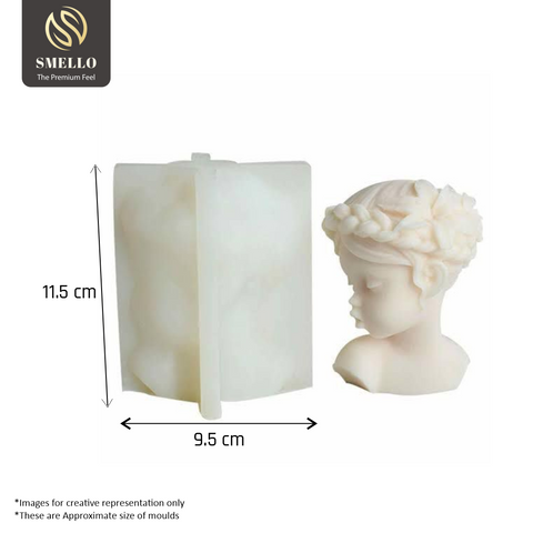 Smello's David Baby Sculpture Candle Silicone Mould (SCM 161)