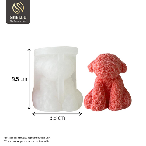 Smello's Cartoon Bear Candle Silicone Mould (SCM 190)