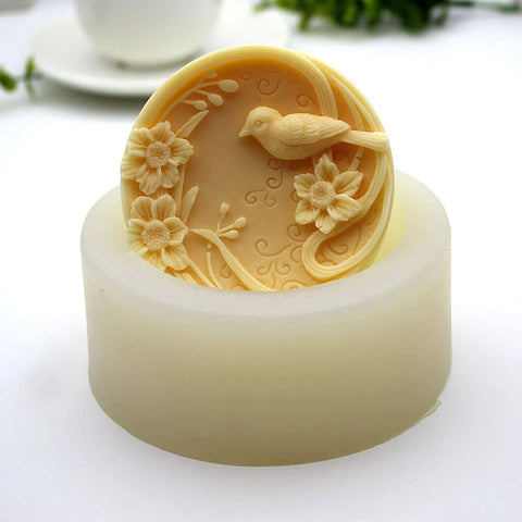 Smello's Bird Silicone Soap Moulds (SC 112)