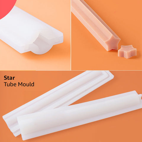 Smello's Star Tube Silicone Mould (TM 104)